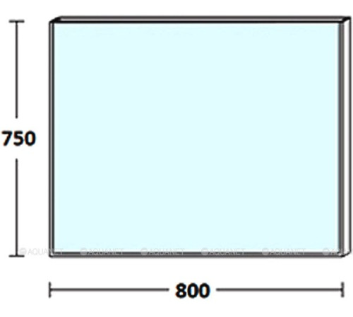 Зеркало De Aqua Сильвер 80 медь 00261680