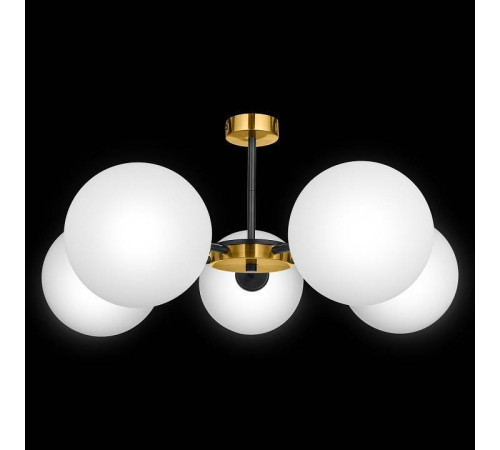 Люстра на штанге 33 идеи S32WH CHN800S.05.17BL.PA-S32WH