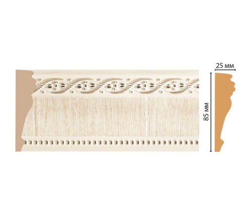 Молдинг DECOMASTER 152 85х25х2400 мм 152-6 ДМ