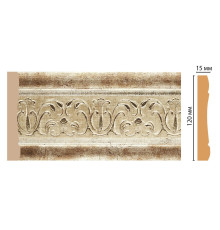 Молдинг DECOMASTER 162-127 120х15х2400 мм 162-127