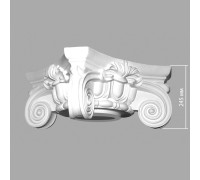 Капитель для колонны Decomaster 90030-2 500х240х500 мм 90030-2