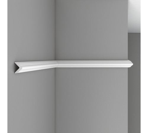 Молдинг DECOMASTER 96205 полиуретановый гладкий 35x35x2400 мм 96205