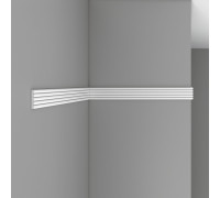 Молдинг гладкий DECOMASTER 47х9х2400 мм 97607