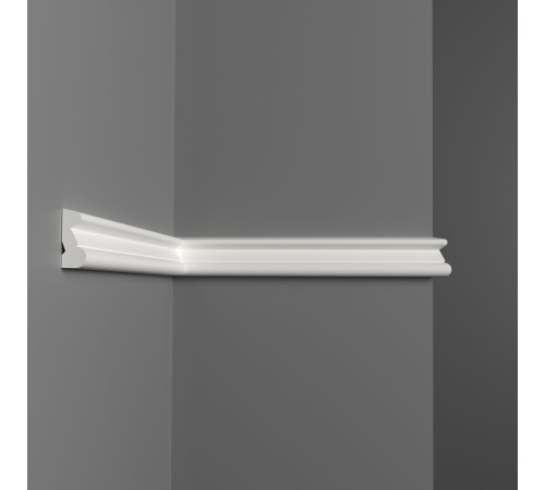 Молдинг гладкий DECOMASTER D007-115 дюрополимер 19х8х2000 мм D007-115