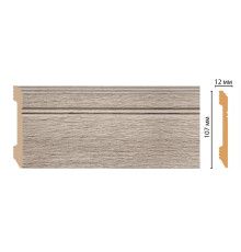 Плинтус напольный DECOMASTER D105-77 ДМ 107х12х2400 мм D105-77 ДМ