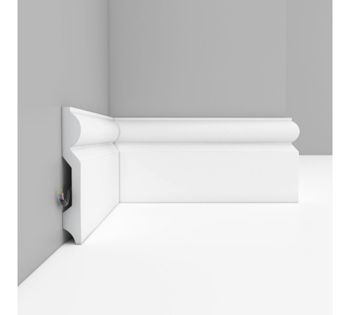 Плинтус напольный DECOMASTER из дюрополимера 100х14х2000 мм D137 ДМ