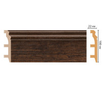 Плинтус напольный DECOMASTER D232 100 х 22 х 2400 мм D232-966 ДМ