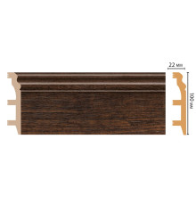 Плинтус напольный DECOMASTER D232 100 х 22 х 2400 мм D232-966 ДМ