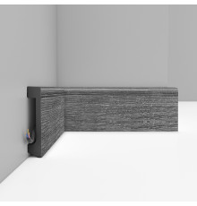 Плинтус напольный DECOMASTER D235-87 ДМ 80х17х2400 мм D235-87 ДМ