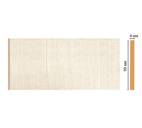 Декоративная панель DECOMASTER W10-6 из полистирола 99x4x2400 мм W10-6
