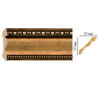 Плинтус потолочный DECOMASTER 154-57 77х77х2400 мм 154-57