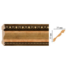 Плинтус потолочный DECOMASTER 154-57 77х77х2400 мм 154-57