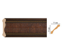 Плинтус потолочный DECOMASTER 172-2 71х71х2400 мм 35905