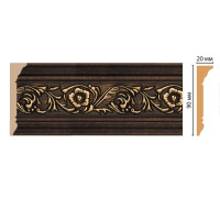 Плинтус потолочный DECOMASTER D226-56 90х20х2400 мм D226-56