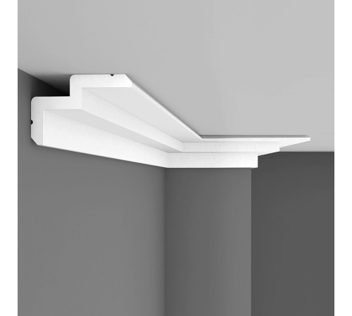 Плинтус потолочный DECOMASTER D390 дюрополимер 61х101х2000 мм D390