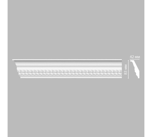 Плинтус потолочный DECOMASTER DT-36F гибкий с рисунком 83х42х2400 мм DT-36F