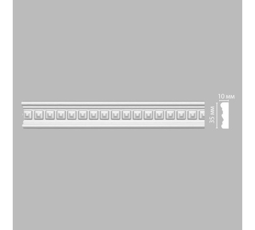 Молдинг с рисунком Decomaster DT-9080F гибкий полиуретан 35х10х2400 мм DT-9080F