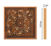 Вставка декоративная цветная DECOMASTER 100х100х11 мм полистирол 156-2-1223