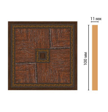 Вставка декоративная цветная DECOMASTER 100х100х11 мм полистирол 156-2-2