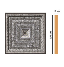 Вставка декоративная цветная DECOMASTER 100х100х11 мм полистирол 156-2-44