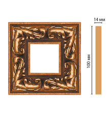Вставка декоративная DECOMASTER 157-2-1223 100x100x14 мм 157-2-1223