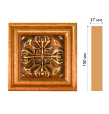 Вставка декоративная DECOMASTER D207-1223 100х100х17 мм D207-1223