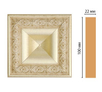 Вставка декоративная Decomaster D207-937 100x100x22 мм D207-937
