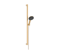 Душевой гарнитур Hansgrohe Raindance Alive Select S 915 мм Ø125 мм шлифованная бронза 24601140