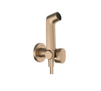Гигиенический душ со смесителем hansgrohe Bidette E бронза 29232140