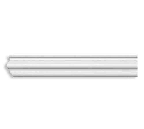 Молдинг DECOMASTER 97022F полиуретановый гибкий гладкий 65x21x2400 мм 97022F