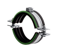 Хомут сантехнический Mayer 1/2 20-24 мм с гайкой M8 и уплотнителем 1000121