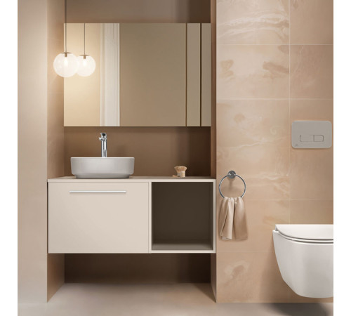 Унитаз подвесной Ideal Standard i.life O безободковый 35х53 см белый T568001