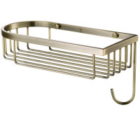 Полка с крючком Timo Nelson 261х120 мм антик 160080/02