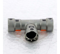 Тройник пресс Megapress Viega 1x1/2x1 695033