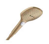 Ручной душ Hansgrohe Raindance Select E 120 3jet шлифованная бронза 26520140
