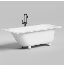 Ванна встраиваемая Salini Ornella Kit 170х75х60 см S-Stone белый матовый 102421M