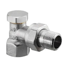 Вентиль радиаторный Oventrop Combi 2 угловой 3/4 НГ x 1/2 ВР 1016504