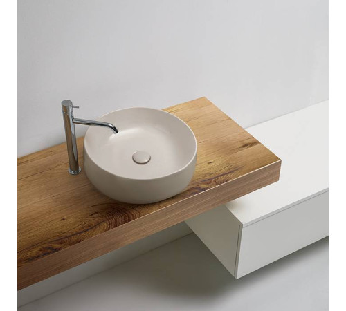 Раковина-чаша Kerasan Nolita 40х15 см без отверстия Nocciola 534481