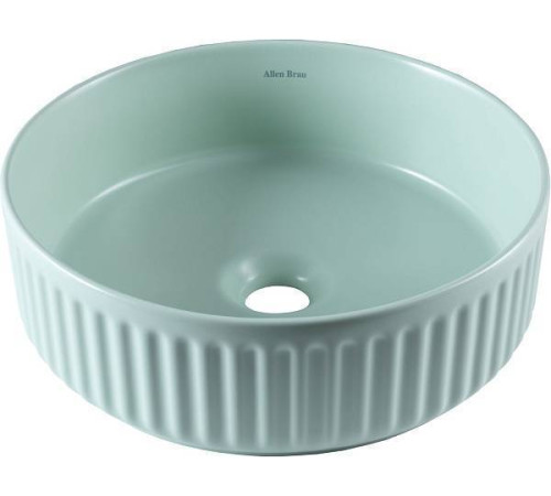 Раковина-чаша Allen Brau Fantasy 36х36х12 см мятный 4.11032.MT