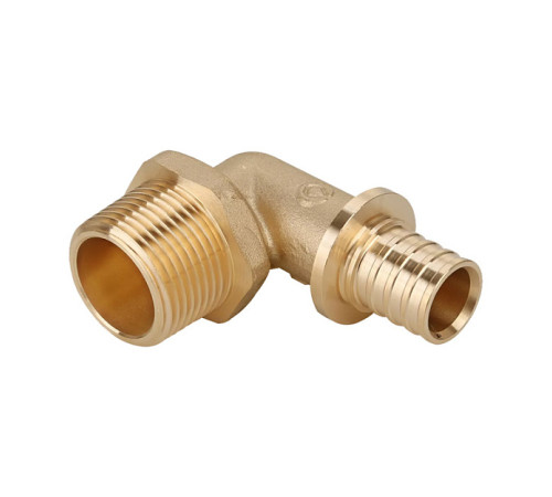 Угольник аксиальный латунный Gappo 32 мм х 1 НР G1310