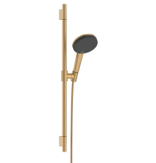 Душевой гарнитур Hansgrohe Raindance Alive Select S 625 мм Ø125 мм шлифованная бронза 24602140