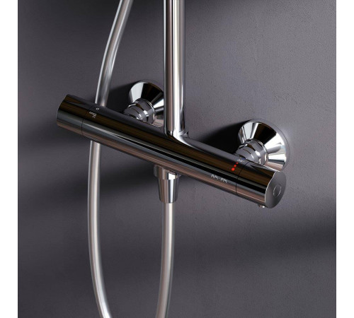 Душевая система AM.PM Like ShowerSpot с термостатом сталь F0780464