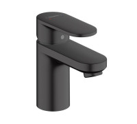 Смеситель для раковины Hansgrohe Vernis Blend 70 с донным клапаном матовый черный 71550670