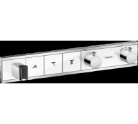 Комплект термостатического смесителя для душа Hansgrohe RainSelect белый/хром 15356400/15311180 15356400S