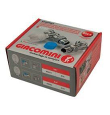 Комплект для подключения радиатора Giacomini R470F-KV термостатический прямой 3/4 R470FX064