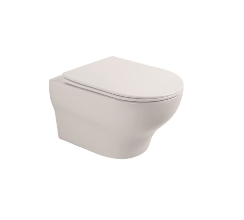 Унитаз подвесной Aquame AQM2021PRO-H Hygiene с сиденьем SoftClose 535х365 мм AQM2021PRO-H