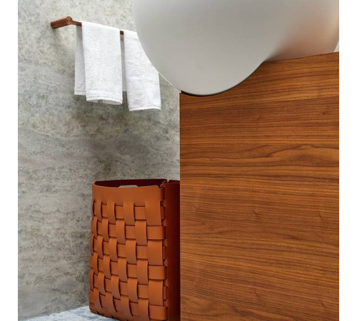 Корзинка ADJ Bottega 35х35х40 см коньяк/бордо 1047.09/30