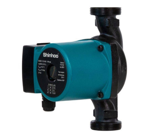 Насос циркуляционный Shinhoo BASIC S 32-4S 180 мм с гайками 71211004