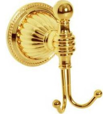 Крючок для полотенец Boheme Hermitage золото 10355