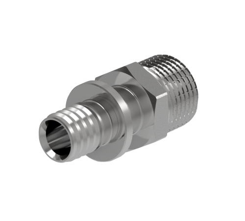 Соединение прямое Royal Thermo AXIOpress с наружной резьбой 20х3/4 НС-1040406